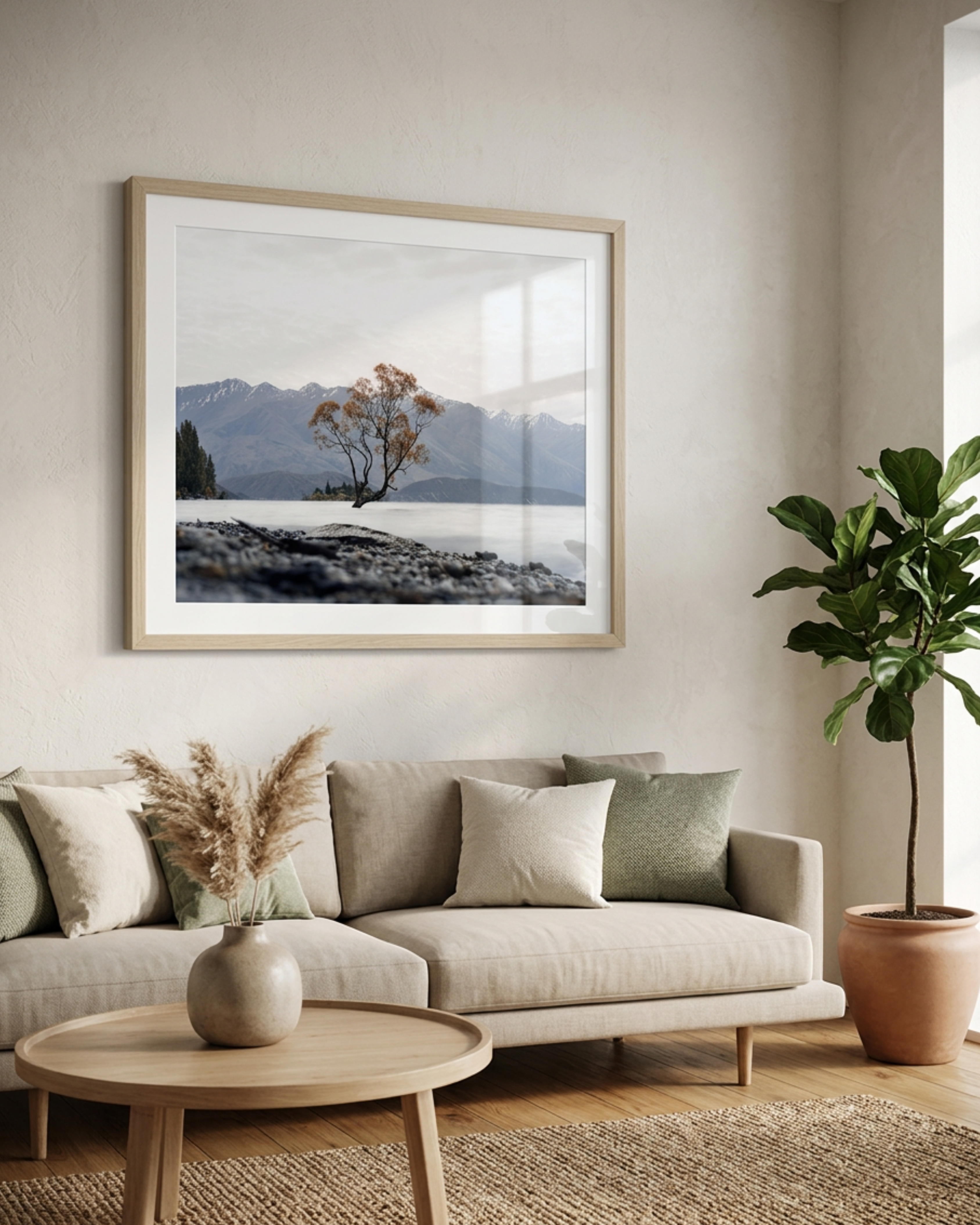 Living room mockup